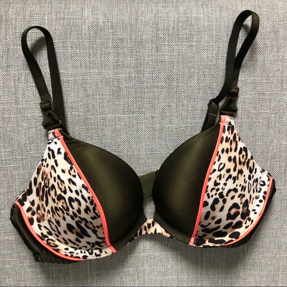 Victoria’s Secret Green Cheetah Very Sexy Push-Up